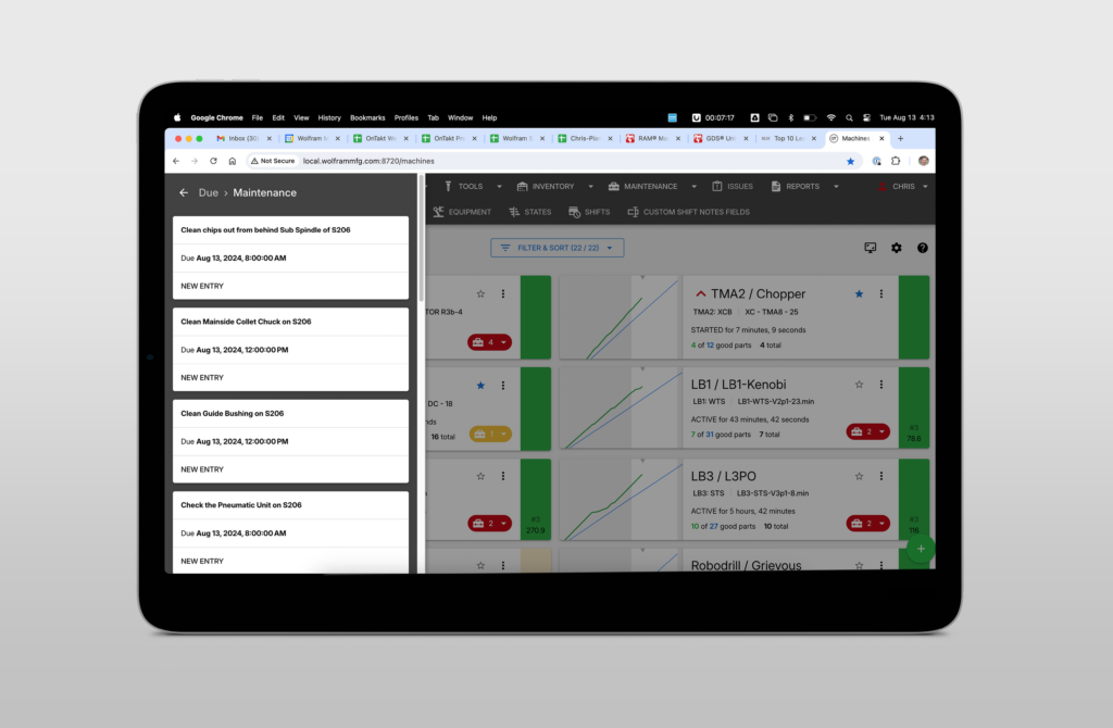 Custom Table Views OnTakt