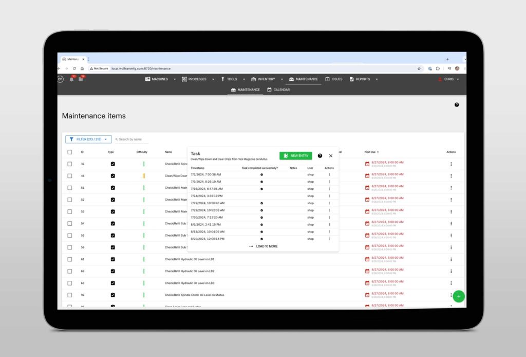 OnTakt Maintenance Audit